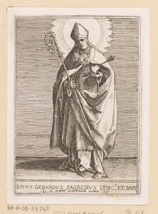 Sankt Gerard Sagredo af Raffaello Schiaminossi
