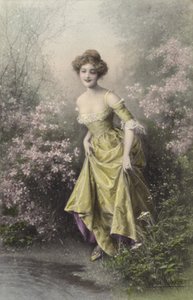 Pige i gult af Raimund Ritter Von Brennerstein Wichera