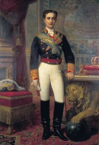 Portræt af Alfonso XII (1857-1885), sidste tredjedel af det 19. århundrede (maleri)