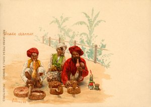Slangetæmmer, 1899.