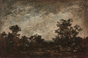 Indian Camp, ca. 1890 (olie på lærred) af Ralph Albert Blakelock