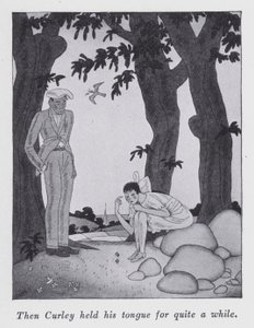 Illustration til "But Gentlemen Marry Brunettes" af Anita Loos (litho) af Ralph Barton