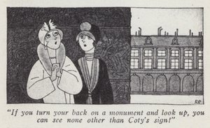 Illustration til Gentlemen Prefer Blondes af Anita Loos (litho) af Ralph Barton