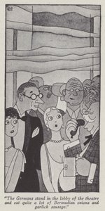 Illustration til Gentlemen Prefer Blondes af Anita Loos (litho) af Ralph Barton