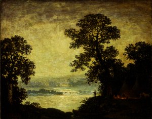 Moonlight, indisk lejr, 1885-1889.