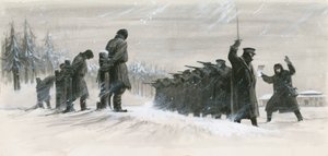 En udsættelse i sidste øjeblik reddede Fjodor Dostojevskij fra henrettelsespelotonen af Ralph Bruce