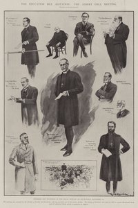 Agitation af uddannelsesloven, Albert Hall-mødet