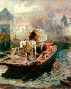 Hylton Ferry, 1910 af Ralph Hedley