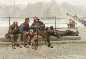 Arbejdsløs eller intet gør af Ralph Hedley