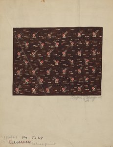 Calico print af Ralph N. Morgan