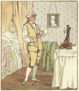 En elegi om en gal hunds død af Randolph Caldecott