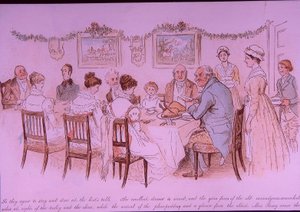julefrokost af Randolph Caldecott