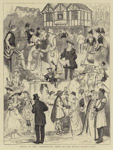 Noter ved Shakespeare-showet i Royal Albert Hall af Randolph Caldecott