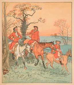 Denne jagt betaler ikke, 1880. af Randolph Caldecott