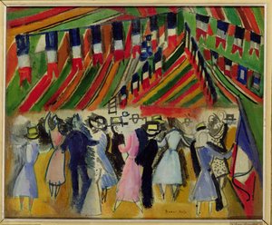 14. juli af Raoul Dufy