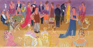 En reception i havneadmiralens hovedkvarter af Raoul Dufy