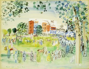 Ascot af Raoul Dufy