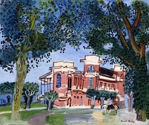 Deauville (indhegningen) af Raoul Dufy