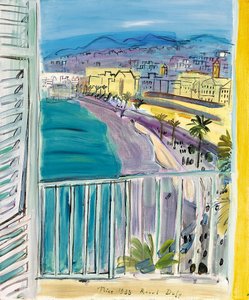 Vinduer i Nice af Raoul Dufy