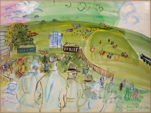Væddeløbsbanen (Goodwood) af Raoul Dufy