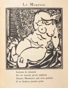 Le Morpion, illustration fra 
