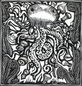 Blæksprutte af Raoul Dufy