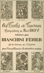 Reklame for Tournon-lærreder af Raoul Dufy