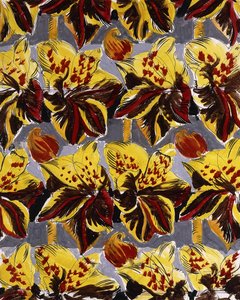 Røde og gule blomster; Fleurs Rouges et Jaunes af Raoul Dufy