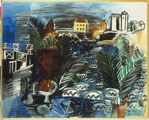 Stilleben ved havet af Raoul Dufy