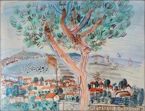 San Juan-bugten af Raoul Dufy