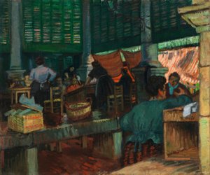 Fiskemarkedet, Marseille af Raoul Dufy