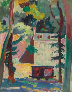 Jernbanevognen; Le petit wagon af Raoul Dufy