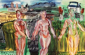 Vandene i Seinen af Raoul Dufy