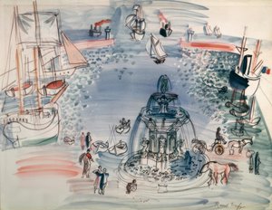 Hyldest til Claude Lorrain af Raoul Dufy