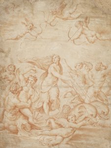 Galateas triumf af after Raphael
