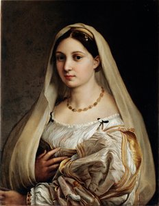 Portræt af Lady kaldet Voilee-maleriet af Raphael