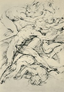 Slagscene, begyndelsen af det 16. århundrede, 1943. af Raffaello Sanzio Raphael