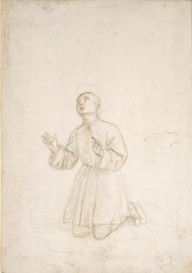 Knælende figur af en ungdom, c1503 af Raphael