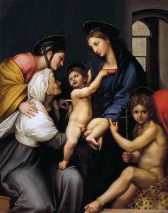 Madonna af impintage, 1513-1514. af Raphael