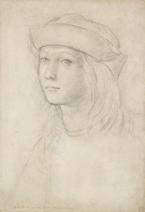 Portræt af en ukendt ungdom muligvis et selvportræt af Raphael