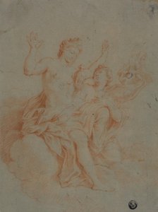 Psyche præsenterer vandets æg for Venus af Raphael