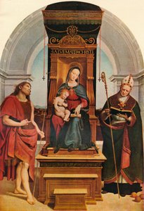 Ansidei Madonna, 1505, 1911 af Raffaello Sanzio Raphael