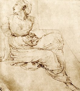 Muse Erato af Raffaello Sanzio Raphael