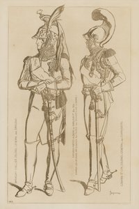 Kostumer ved porten til kroningen af Napoleon I af Raphael Jacquemin