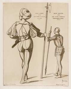 Italienske soldater fra 1500-tallet af Raphael Jacquemin