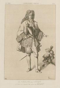 Nicolas Catinat, marskal af Frankrig (16371712) af Raphael Jacquemin