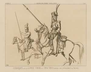 Russiske gardekosakker (1808 og 1814-15) af Raphael Jacquemin