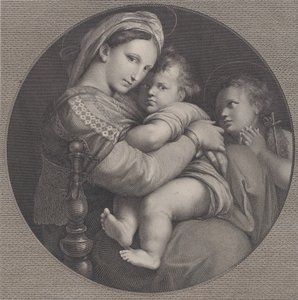 Madonna af stolen Madonna della Seggiola, 1793.