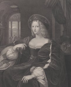 Portræt af Doña Isabel de Requesens og Enrìques de Cardona-Anglesola tidligere identificeret ..., 1821
