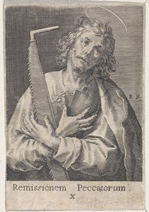 Apostlen Simon Zeloten Kristus, Maria og de tolv apostle (serietitel)